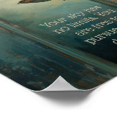 Poster Embrasser les possibilités (Coin)