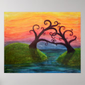 Poster Embrasser l'impression de l'affiche (Devant)