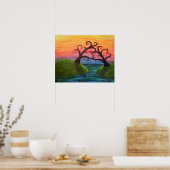 Poster Embrasser l'impression de l'affiche (Cuisine)