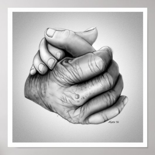 Poster Embrasser par Aleta (Devant)