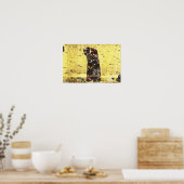 Poster Embrasser par Gustov Klimt Art Print (Cuisine)