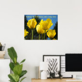 Poster Embrasser toute l'humanité avec des bras aimants a (Bureau à domicile)