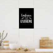 Poster Embrassez l'extrême - Hustle, Gym, Succès (Cuisine)