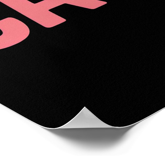 Poster Embrassez l'individualité Feline (Coin)