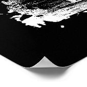 Poster Embrassez l'obscurité, lâchez le métal (Coin)