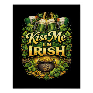Poster Embrassez-moi, je suis Irlandais
