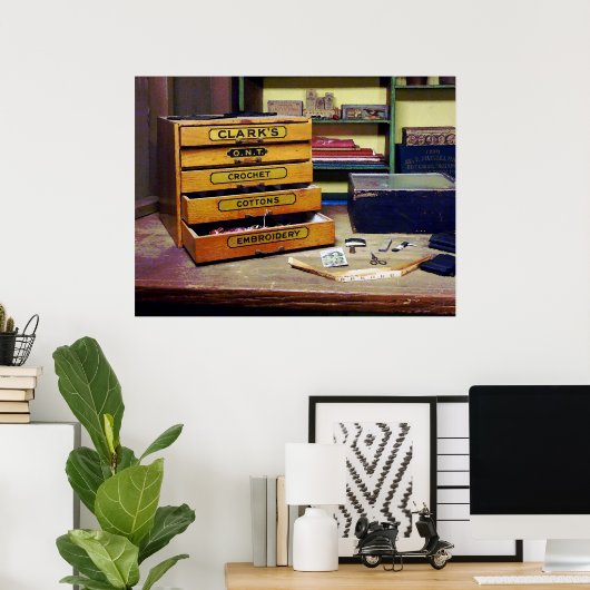 Poster Embroidery Thread pour vente (Bureau à domicile)