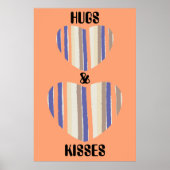 Poster Embrous et baisers (Devant)