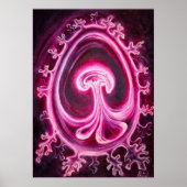 Poster Embryo avec placenta (Devant)