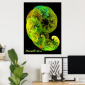 Poster Embryo par Maxwell Kerr (Bureau à domicile)