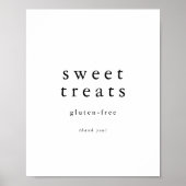 Poster EMELIA Minimaliste Unique Simple Sweet Traitements (Devant)