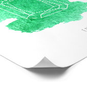 Poster Emerald Birthstone (Coin)