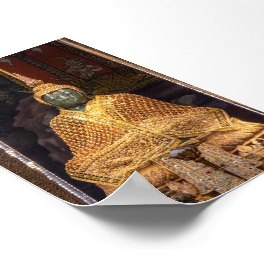 Poster Emerald Buddha statue (Coin)