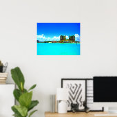 Poster Emerald Grande Destin Florida hotel art print (Bureau à domicile)