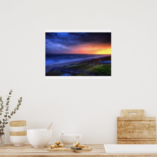 Poster Emerald Isle Sunset (Cuisine)