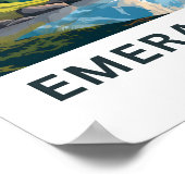 Poster Emerald Lake Canada Imprimer (Coin)