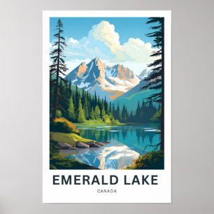 Poster Emerald Lake Canada Imprimer