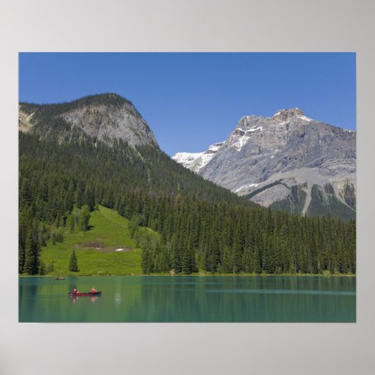 Poster Emerald Lake, Rocheuses canadiennes, British (Devant)