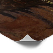 Poster Emerald Pool Falls I du parc national de Zion (Coin)