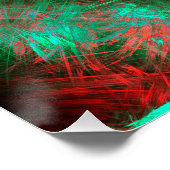 Poster Emerald Sacred Geometry Fractal Art (Coin)