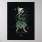 Poster EMERALD TOUCANET par Alexandra Dikaia (Devant)