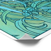 Poster Emeraude (Quatre Bijoux), Alphonse Mucha (Coin)