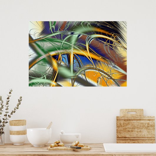 Poster Émergence. (Cuisine)