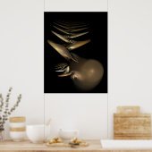 Poster 'Émergence à voler' (Cuisine)