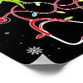 Poster Emergency Room Christmas Er Crew Nurse Xmas Holida (Coin)