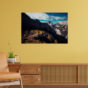 Poster Émerveillé par les montagnes