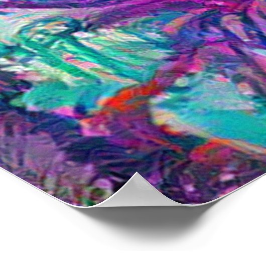 Poster émerveillement aux yeux d'un bébé sifflant A.I. br (Coin)