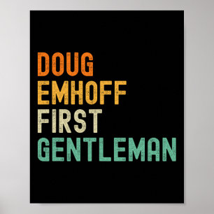 Poster Emhoff Comme Premier Mari Kamala Harris