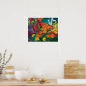 Poster Emil Nolde - Jardin de fleurs Beaux-Arts (Cuisine)