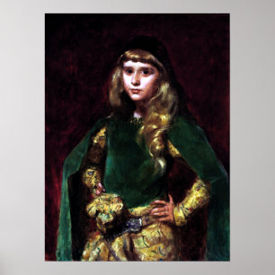 Poster Emile Auguste Carolus-Duran Natalie à dix ans