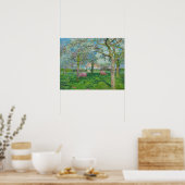 Poster Emile Claus - Le verger au printemps (Cuisine)