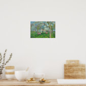 Poster Emile Claus - Le verger au printemps (Cuisine)