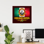 Poster Emiliano Zapata (Bureau à domicile)