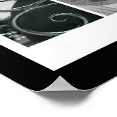 Poster Emily a écrit dans des lettres d'alphabet de photo (Coin)