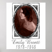 Poster Emily Brontë (Devant)