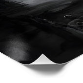 Poster Emily Bronte, Écrivaine gothique victorienne de Ja (Coin)