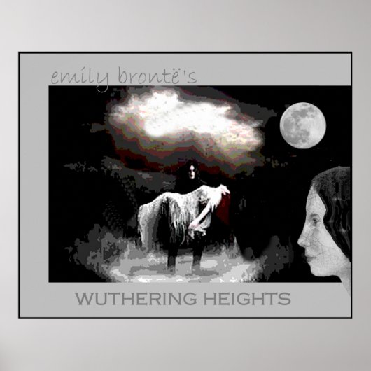 Poster Emily Bronte rejoint Heathcliff et Cathy (Devant)