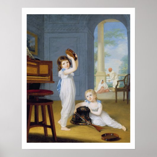 Poster Emily et George Mason, c.1794-95 (Devant)