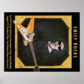 Poster Emily Rocks ! (Devant)