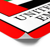 Poster Émirats arabes unis (Coin)