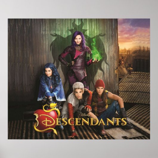 Poster Émission TV Descendants D3 (Devant)