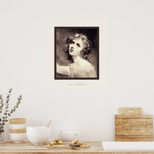 Poster Emma ~ Lady Hamilton (Cuisine)