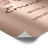 Poster Emma Nom Signifiant Nouvelle Parties scintillant R (Coin)