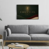 Poster EMMANUEL | Matthieu 1:23 Chrétien