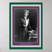 Poster Emmeline Pankhurst (Devant)