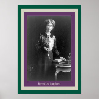 Poster Emmeline Pankhurst